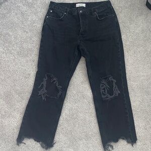 We The Free Distressed Boyfriend  Jeans